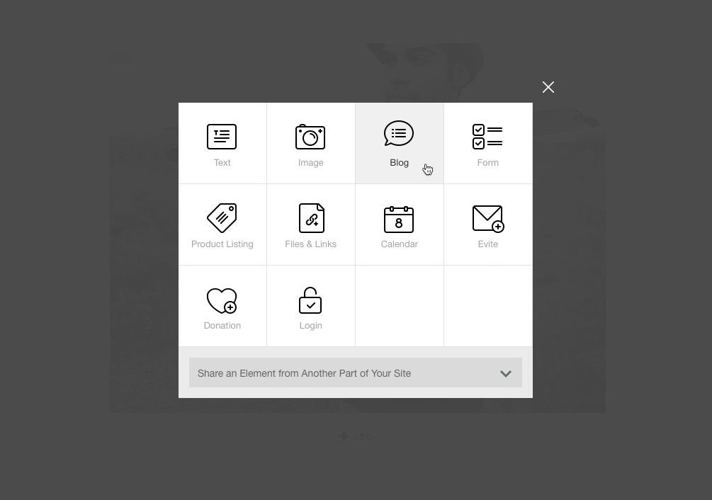 LightCMS Element Functionality