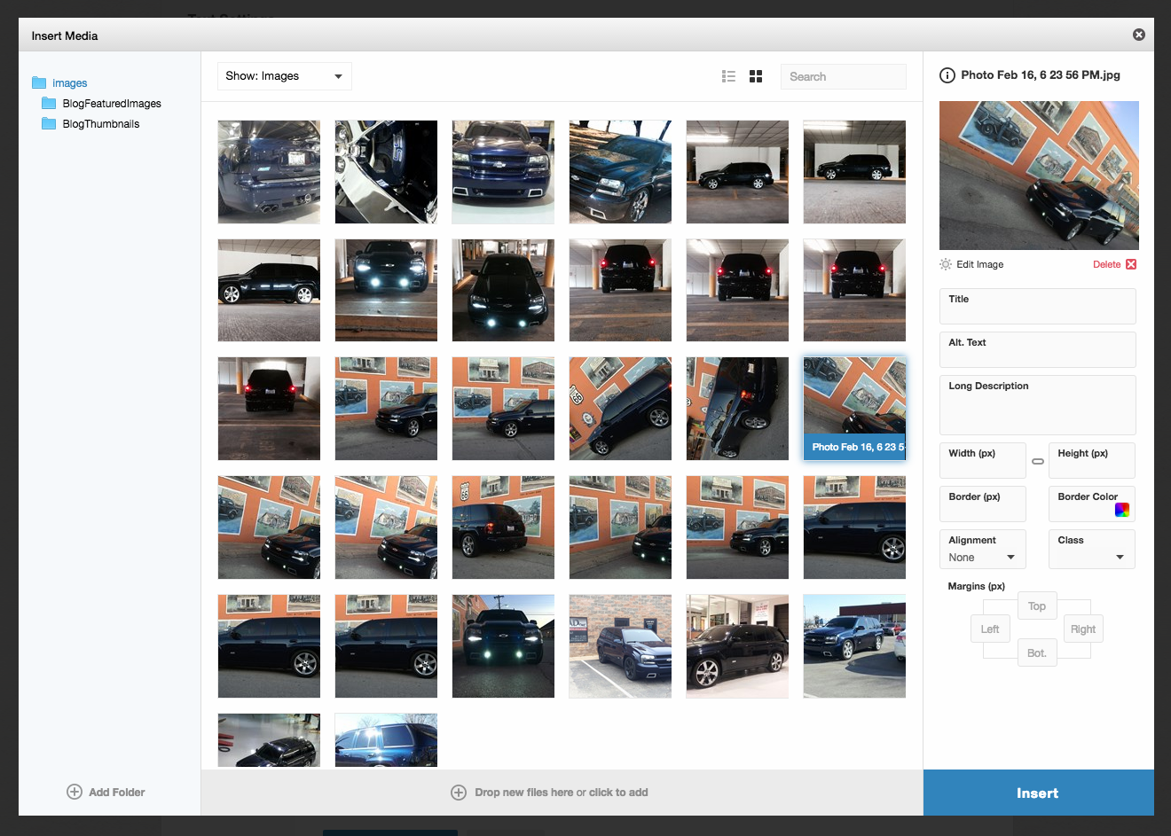 LightCMS Image/Document Manager